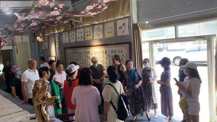 文化自信 不忘初心——木壘書畫藝術家赴奇臺縣書畫藝術創作基地藝術交流活動圓滿成功